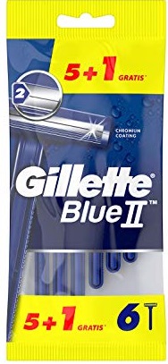 GILLETTE 5+1U BLUE II AZUL